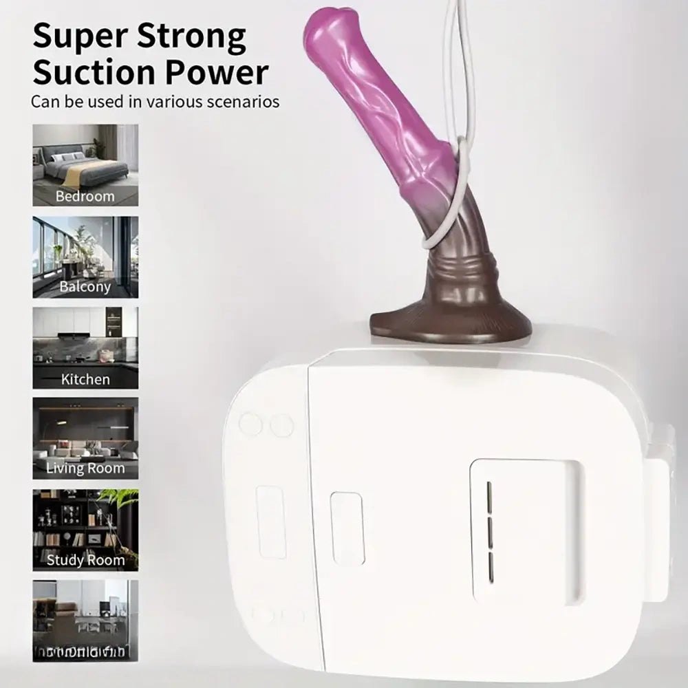 Ombre silicone realistic suction cup dildo, photo 14