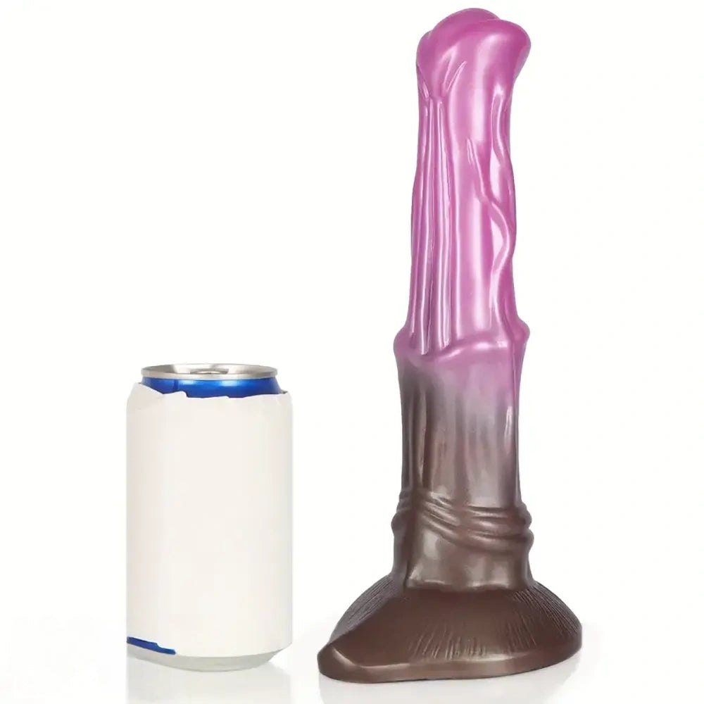 Ombre silicone realistic suction cup dildo, photo 3