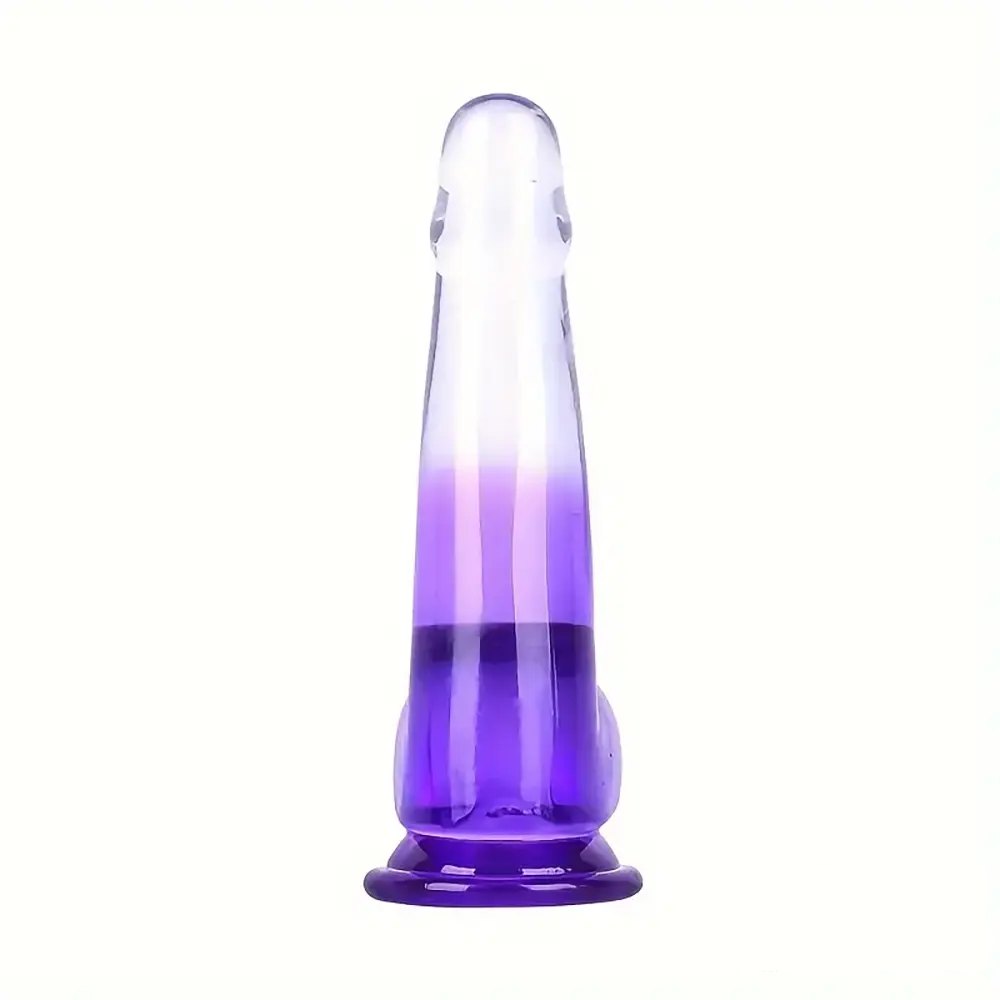 Ombre suction cup realistic dildo, photo 2