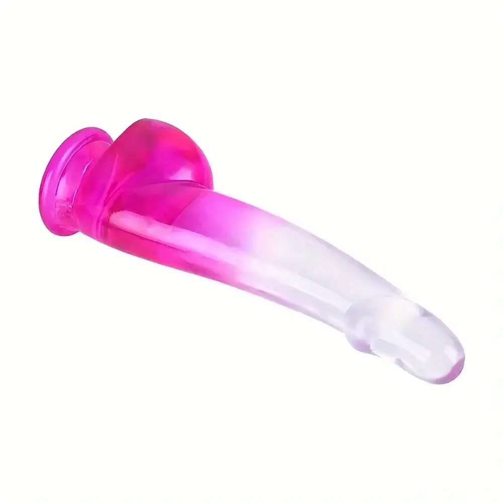 Ombre suction cup realistic dildo, photo 6