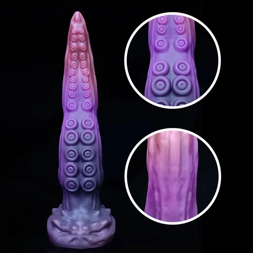 Ombre tentacle fantasy dildo, photo 13