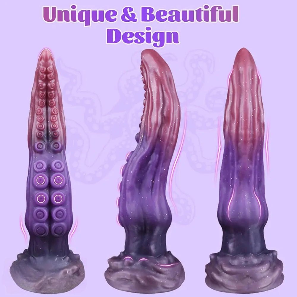 Ombre tentacle fantasy dildo, photo 14