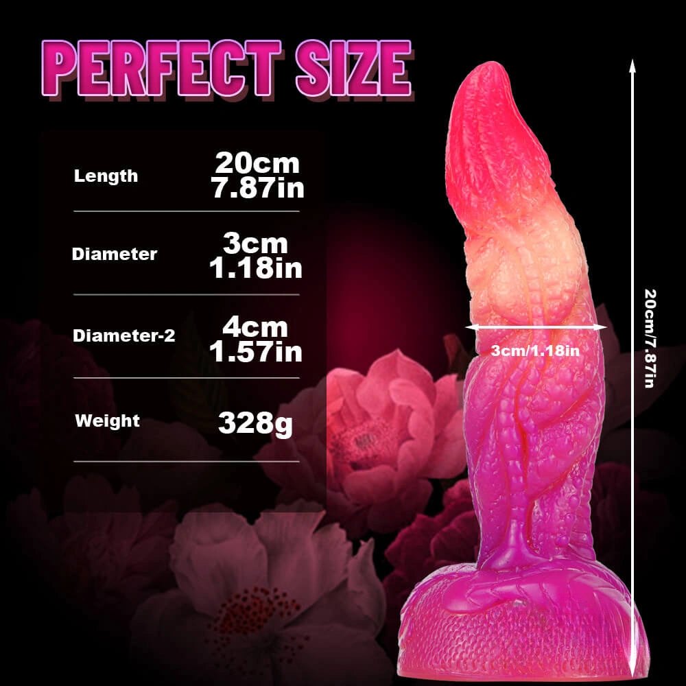 Ombre tentacle fantasy dildo, photo 4