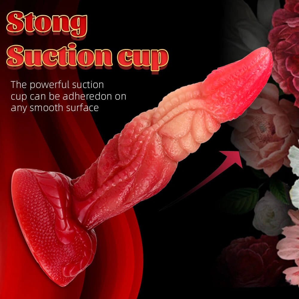 Ombre tentacle fantasy dildo, photo 5