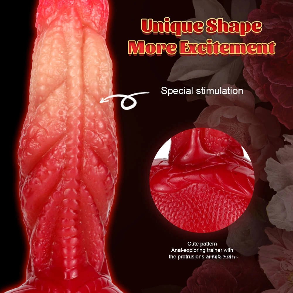 Ombre tentacle fantasy dildo, photo 9