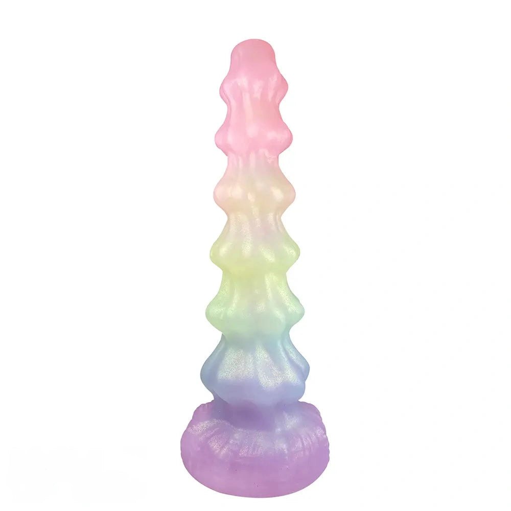 #2 ridged silicone fantasy tentacle dildo