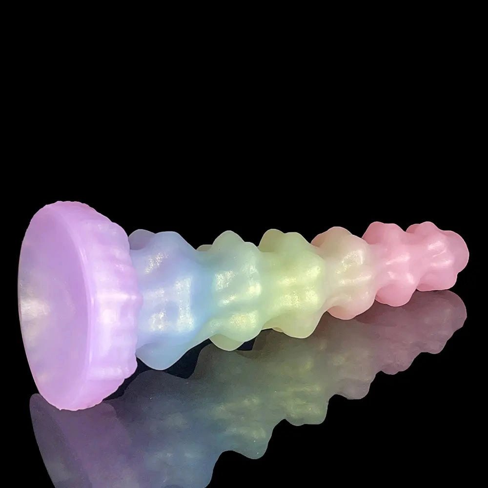 Ridged silicone fantasy tentacle dildo, photo 5