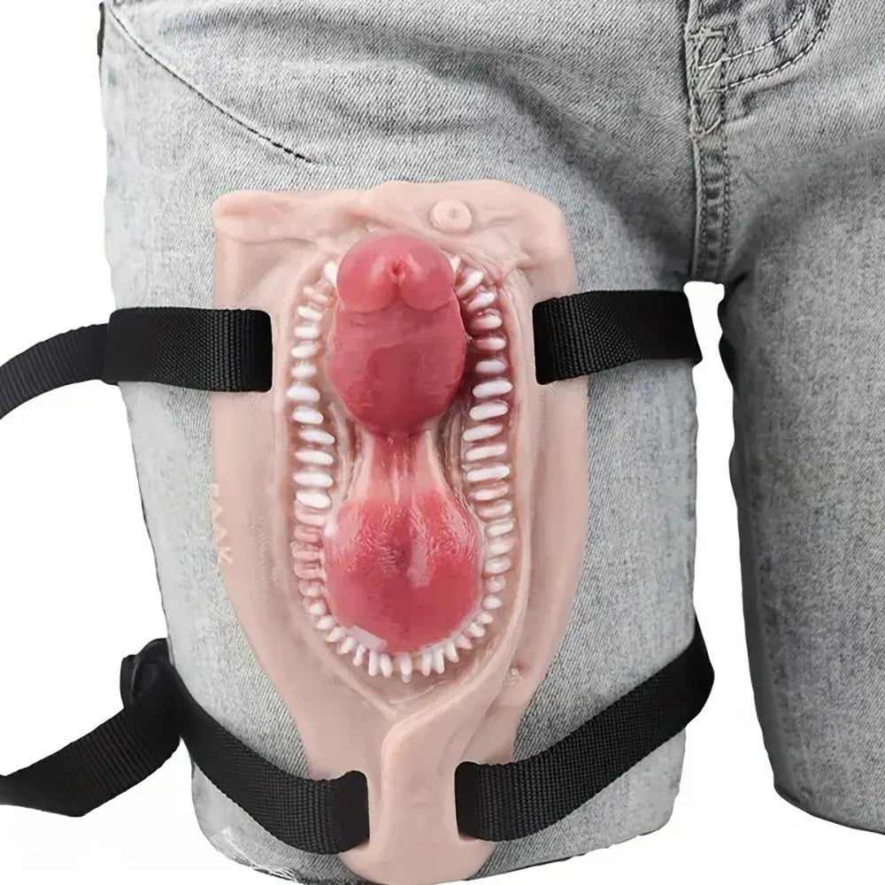 Colorful silicone open mouth teeth gag, photo 10