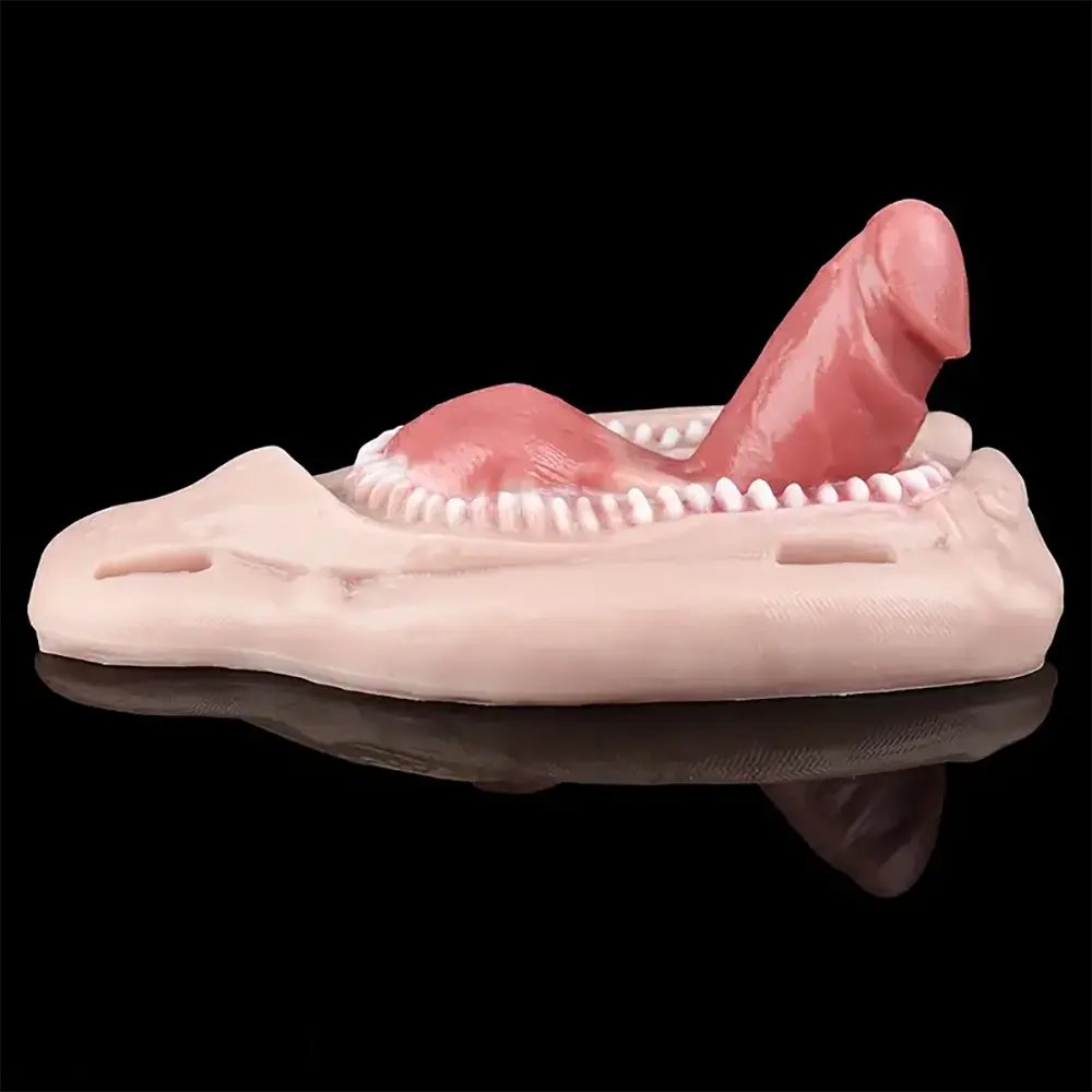 Colorful silicone open mouth teeth gag, photo 7
