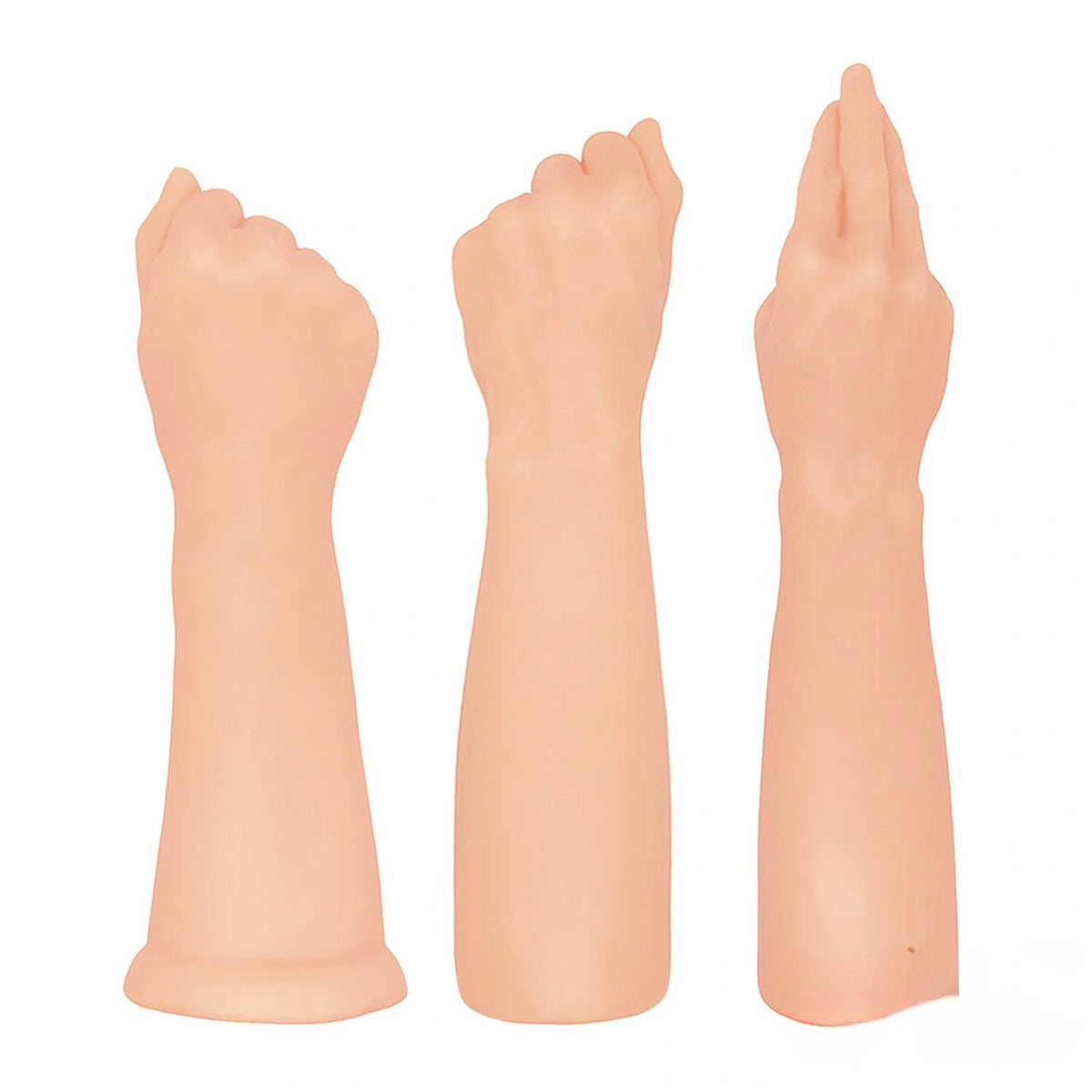 Flesh PVC fist shaped dildo, photo 1