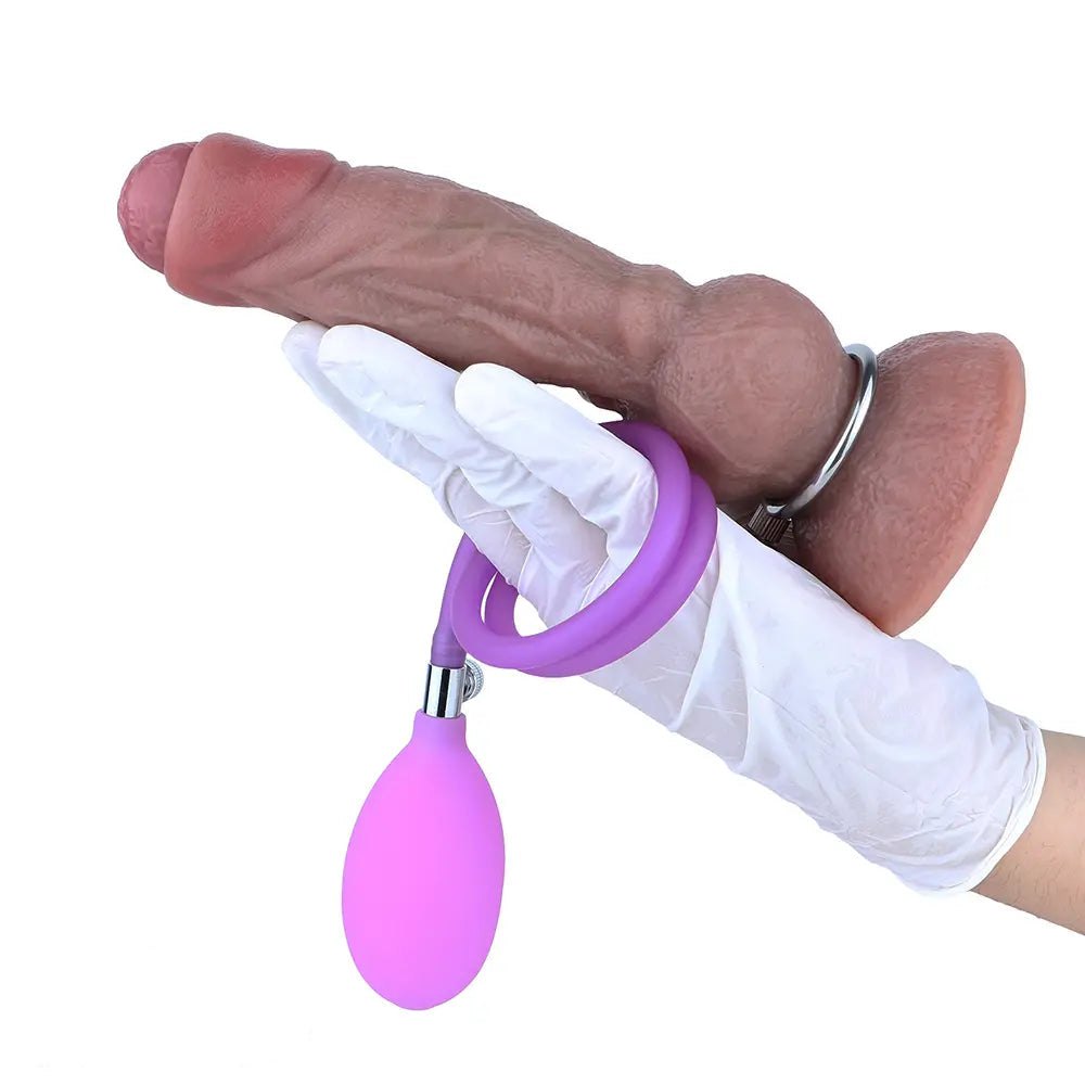 Flesh-tone silicone ovipositor fantasy dildo with eggs, photo 9