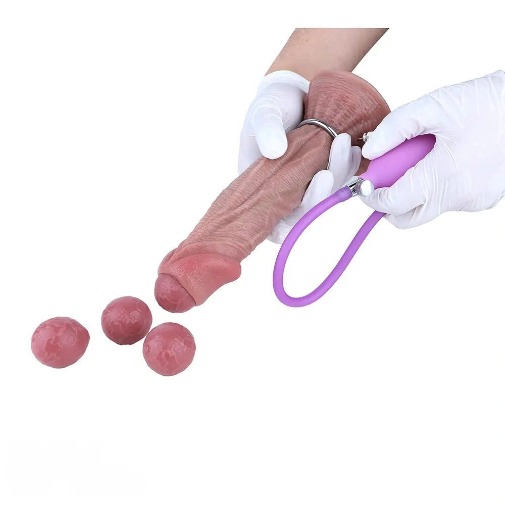 Flesh silicone ovipositor egg dildo, photo 15
