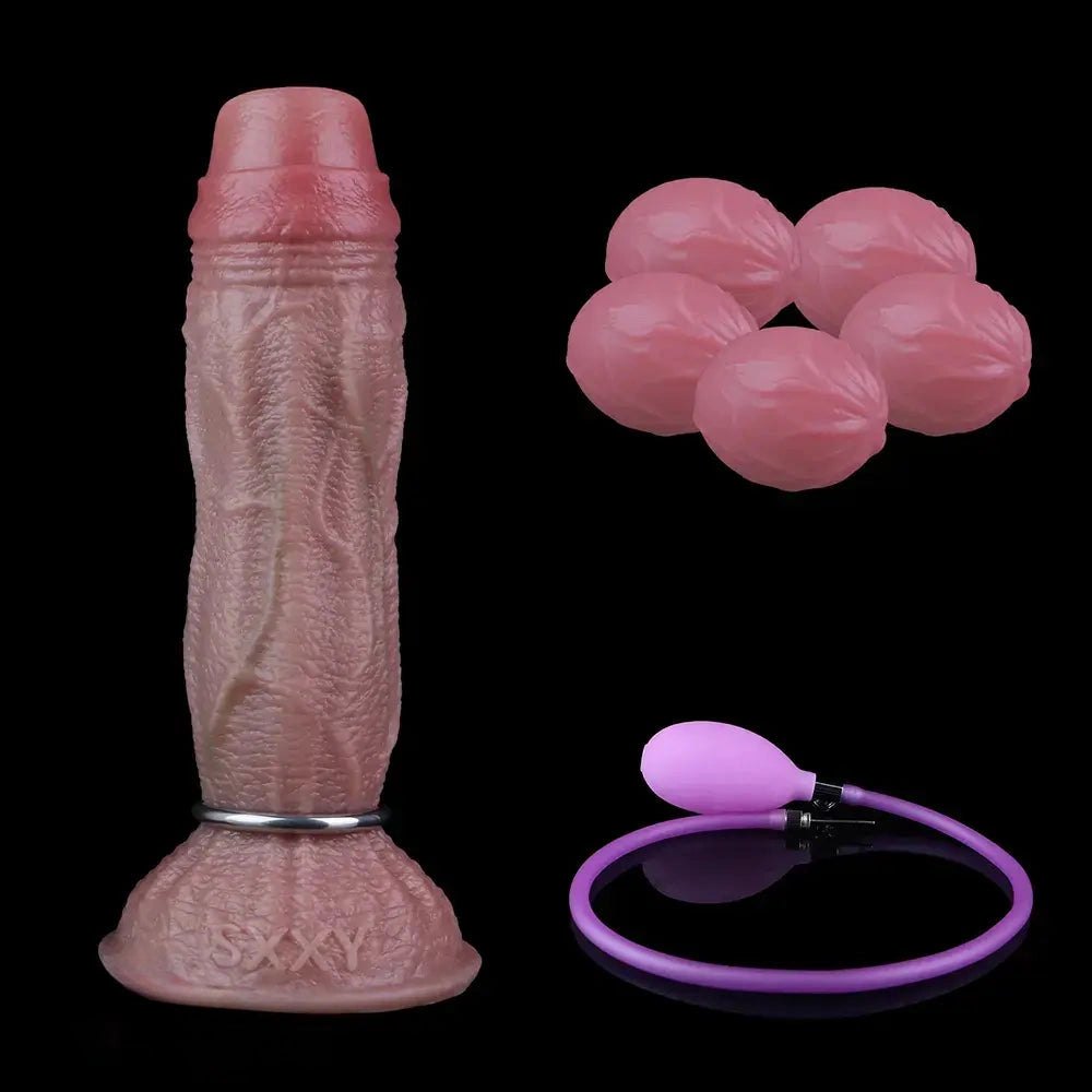 Flesh tone ovipositor egg dildo, photo 2