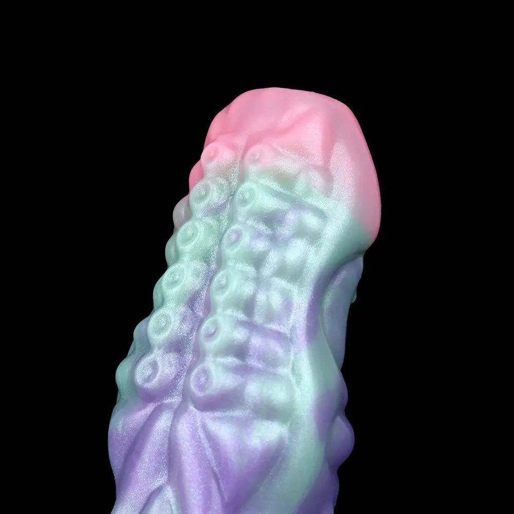 Pastel pink and purple bumpy fantasy hollow sleeve, photo 15