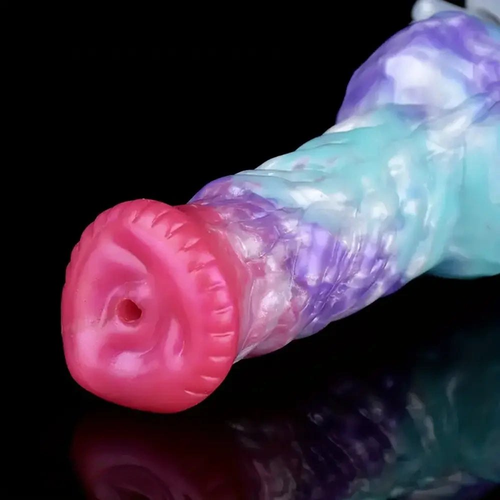 Pastel knotted dog dildo, photo 4