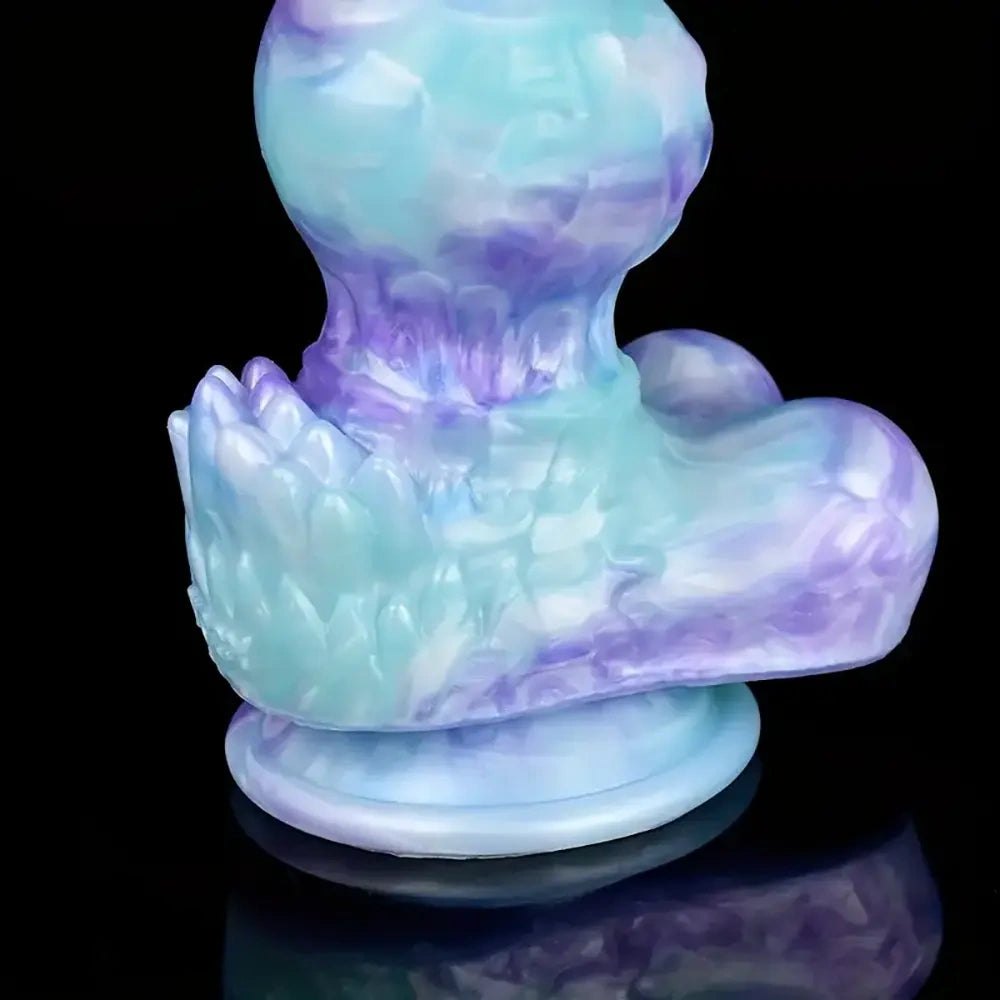 Pastel knotted dog dildo, photo 8