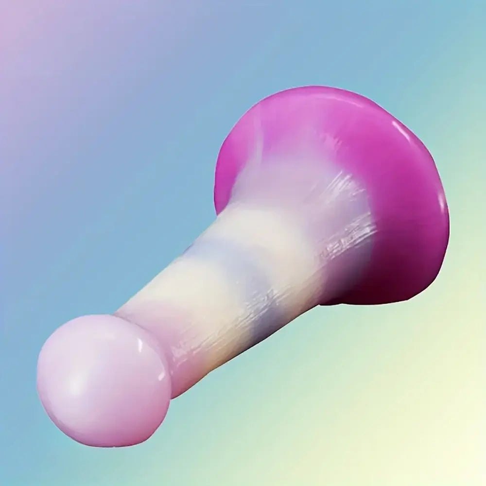 Pastel ombre silicone butt plug, photo 11