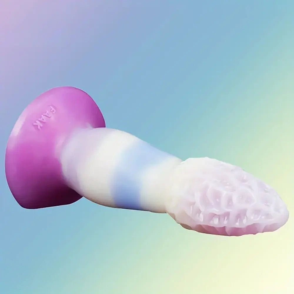 Pastel ombre silicone butt plug, photo 3