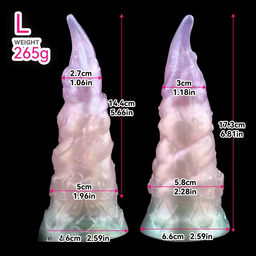 Pastel swirl ice cream fantasy dildo, photo 5