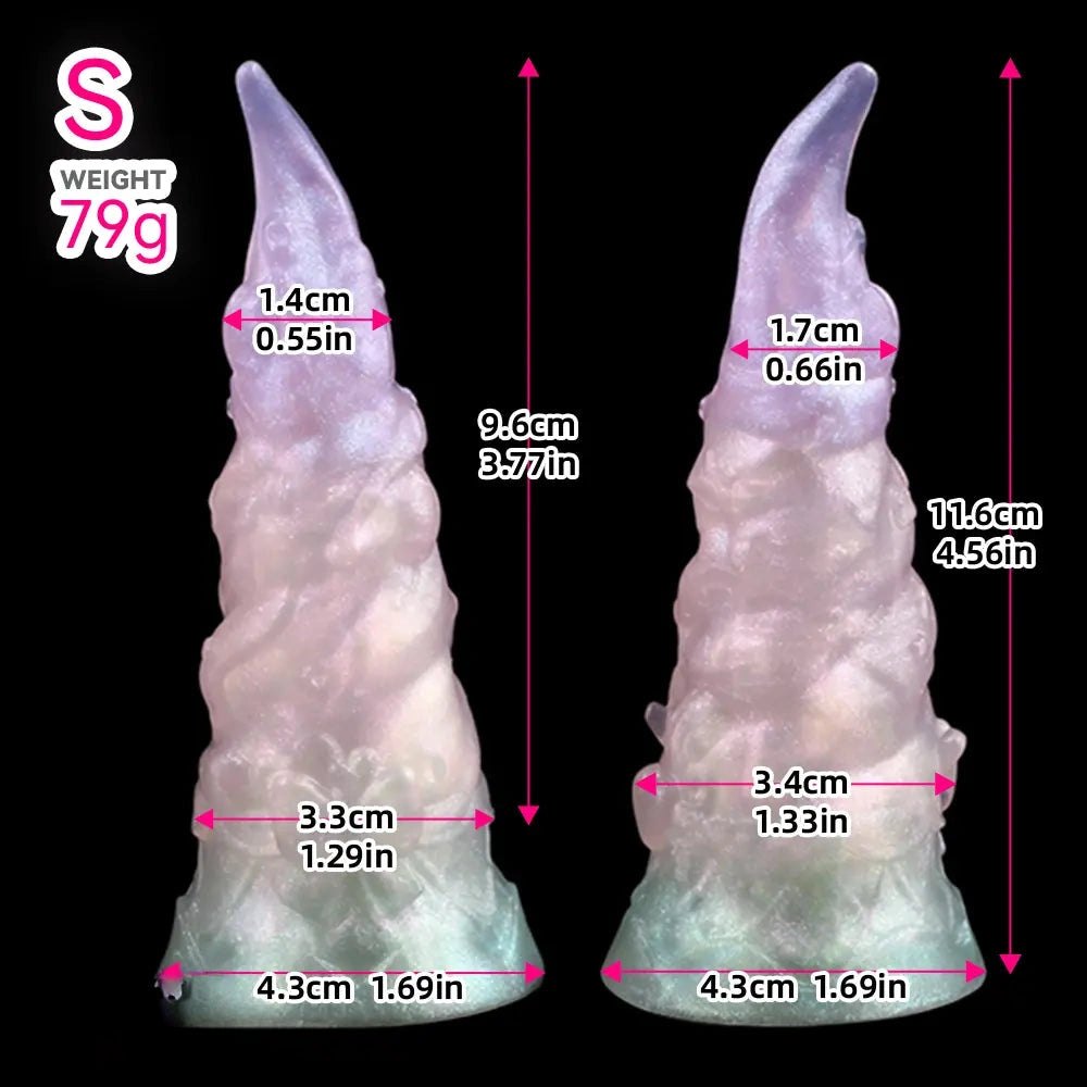 Pastel swirl ice cream fantasy dildo, photo 7