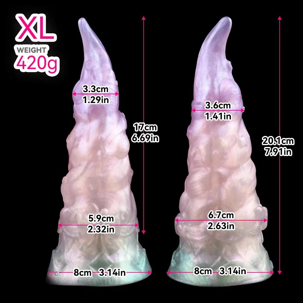 Pastel swirl ice cream fantasy dildo, photo 9