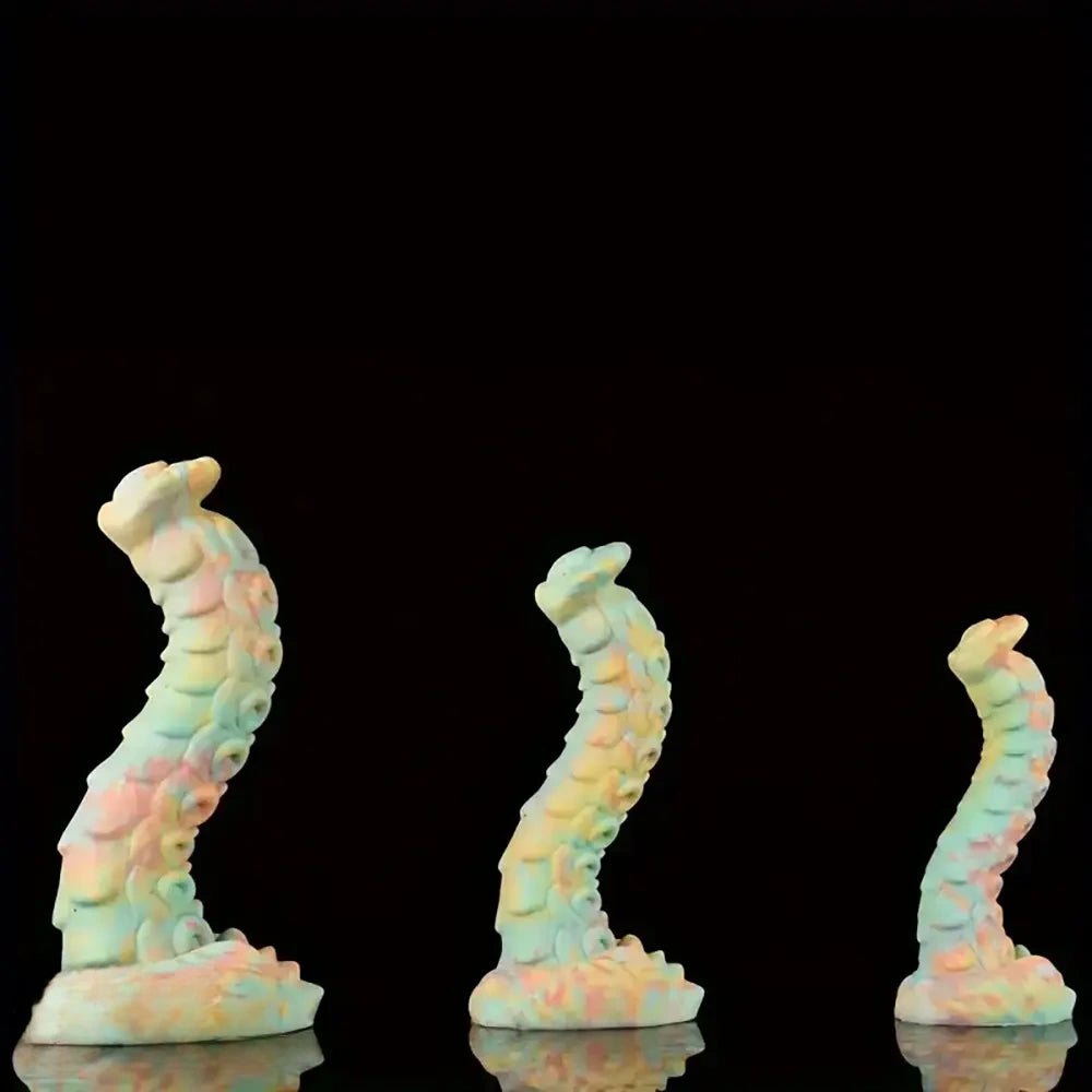 Colorful pastel tentacle fantasy dildo, photo 1