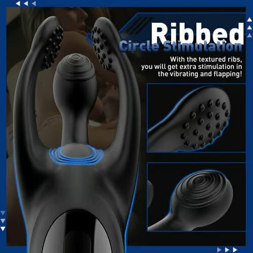 Black vibrating glans trainer stimulator, photo 7