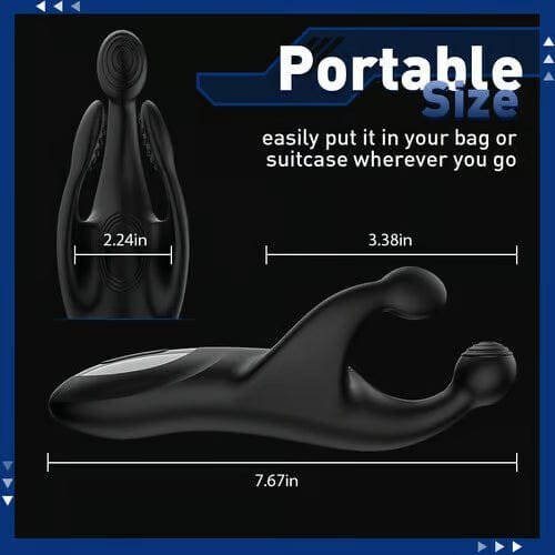 Black vibrating glans trainer stimulator, photo 8