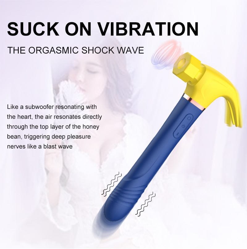 Hammer-shaped suction vibrator, photo 8