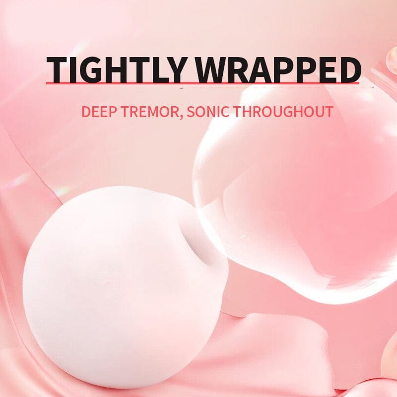 Pink pearl shell suction vibrator, photo 3
