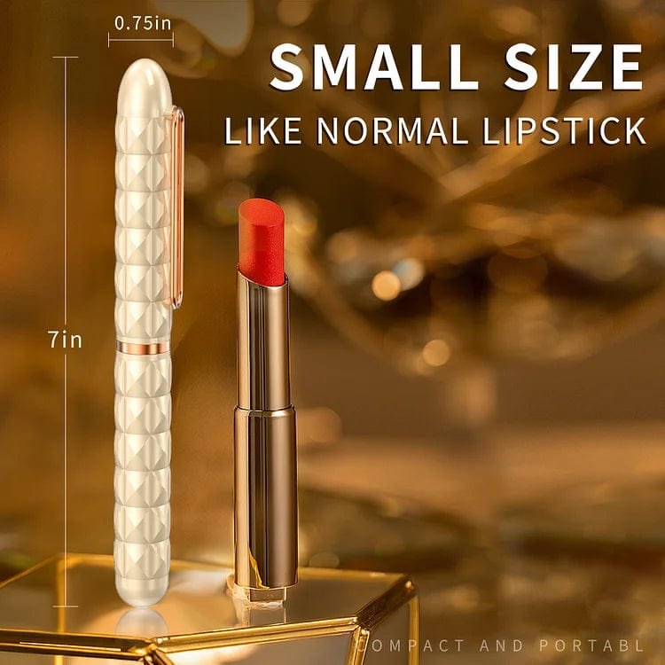White pen-shaped clitoral and G-spot vibrator, photo 6