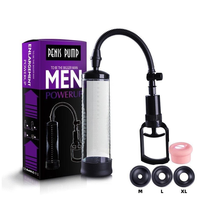 Clear penis pump with flesh sleeve, photo 5