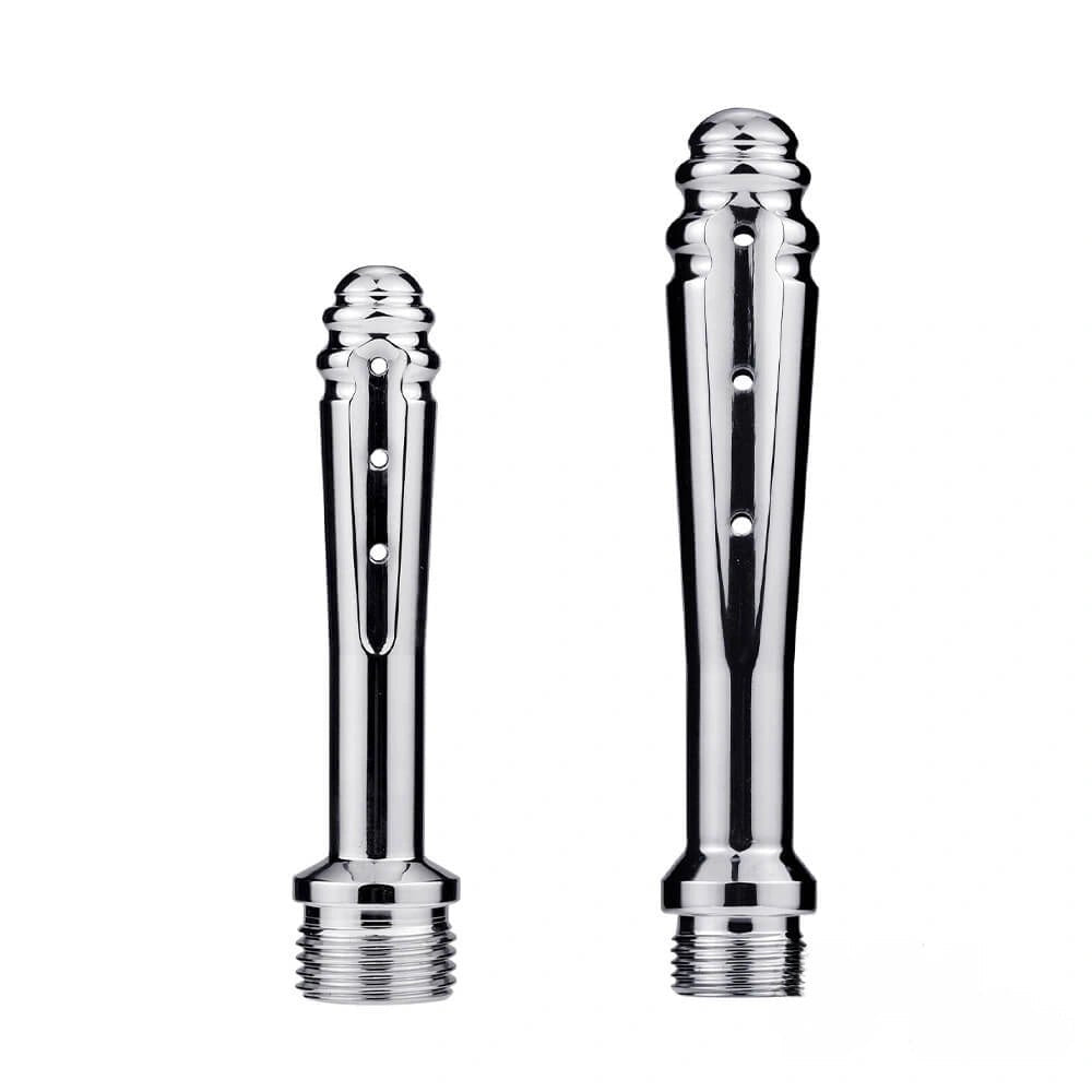 Perforated metal anal douche nozzle, photo 1