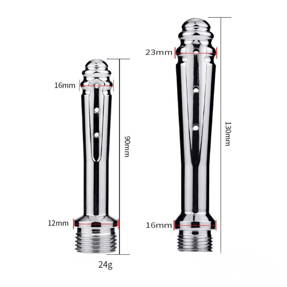 Perforated metal anal douche nozzle, photo 7