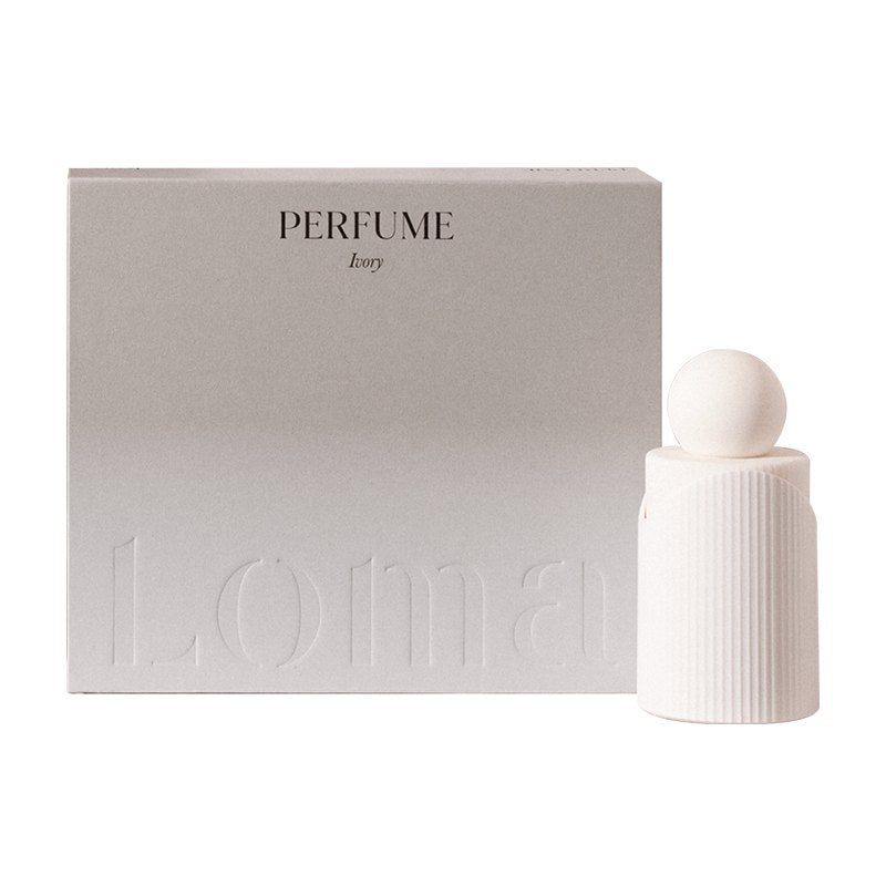 White perfume bottle shaped air-pulse clitoral stimulator, photo 1