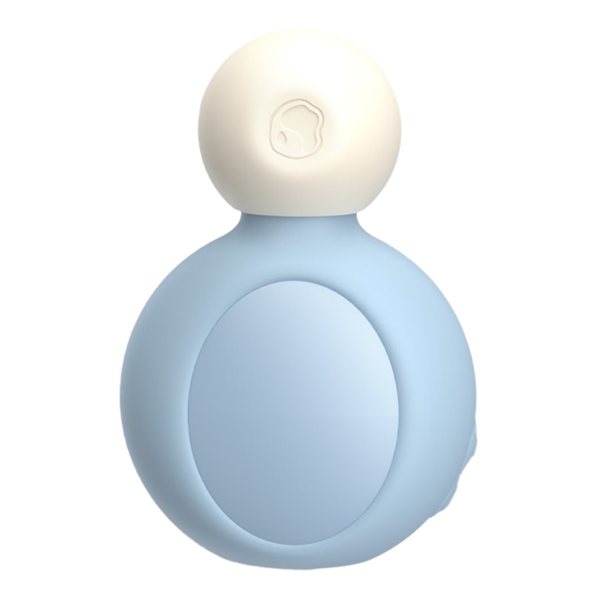 Blue perfume bottle shaped clitoral suction vibrator