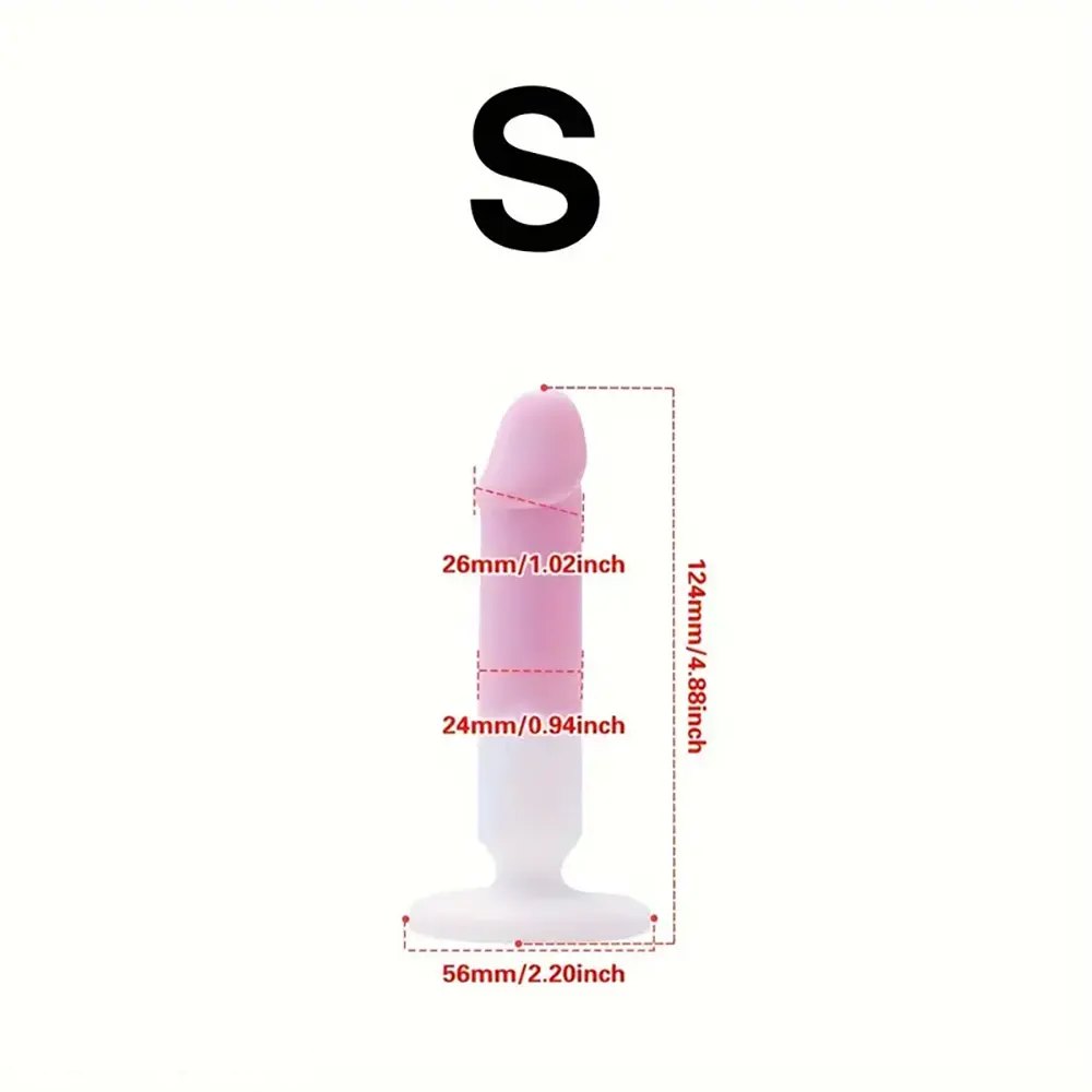 #1 petite pastel silicone beginner dildo