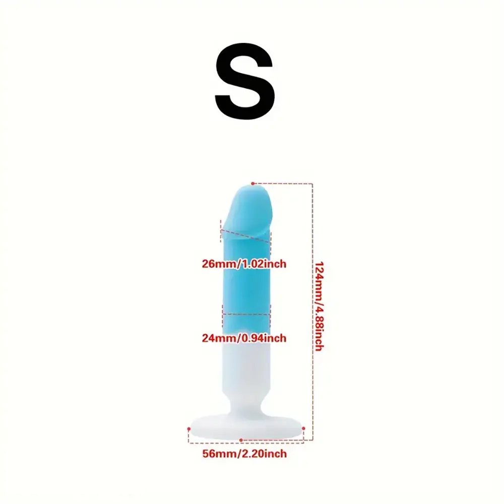 #2 petite pastel silicone beginner dildo