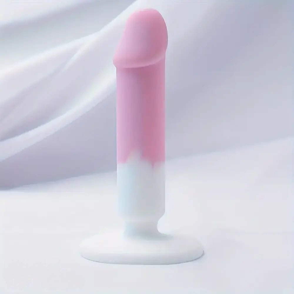 Petite pastel silicone beginner dildo, photo 7