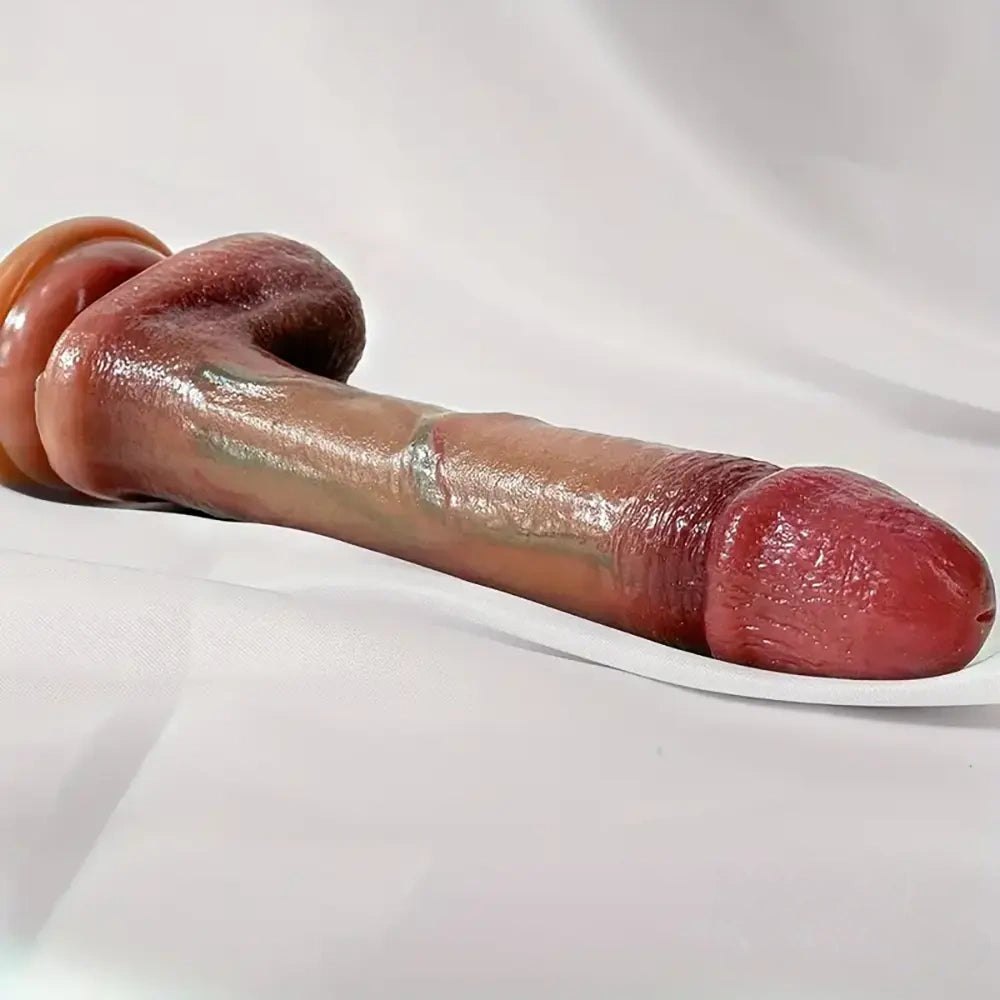 Flesh tone petite suction cup dildo, photo 10