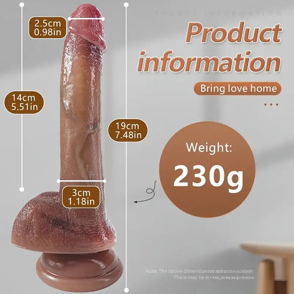 Flesh tone petite suction cup dildo, photo 11