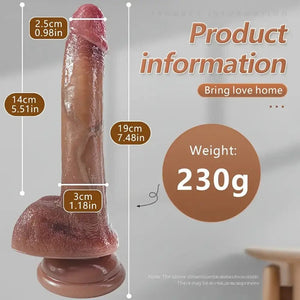 Flesh tone petite suction cup dildo, photo 11