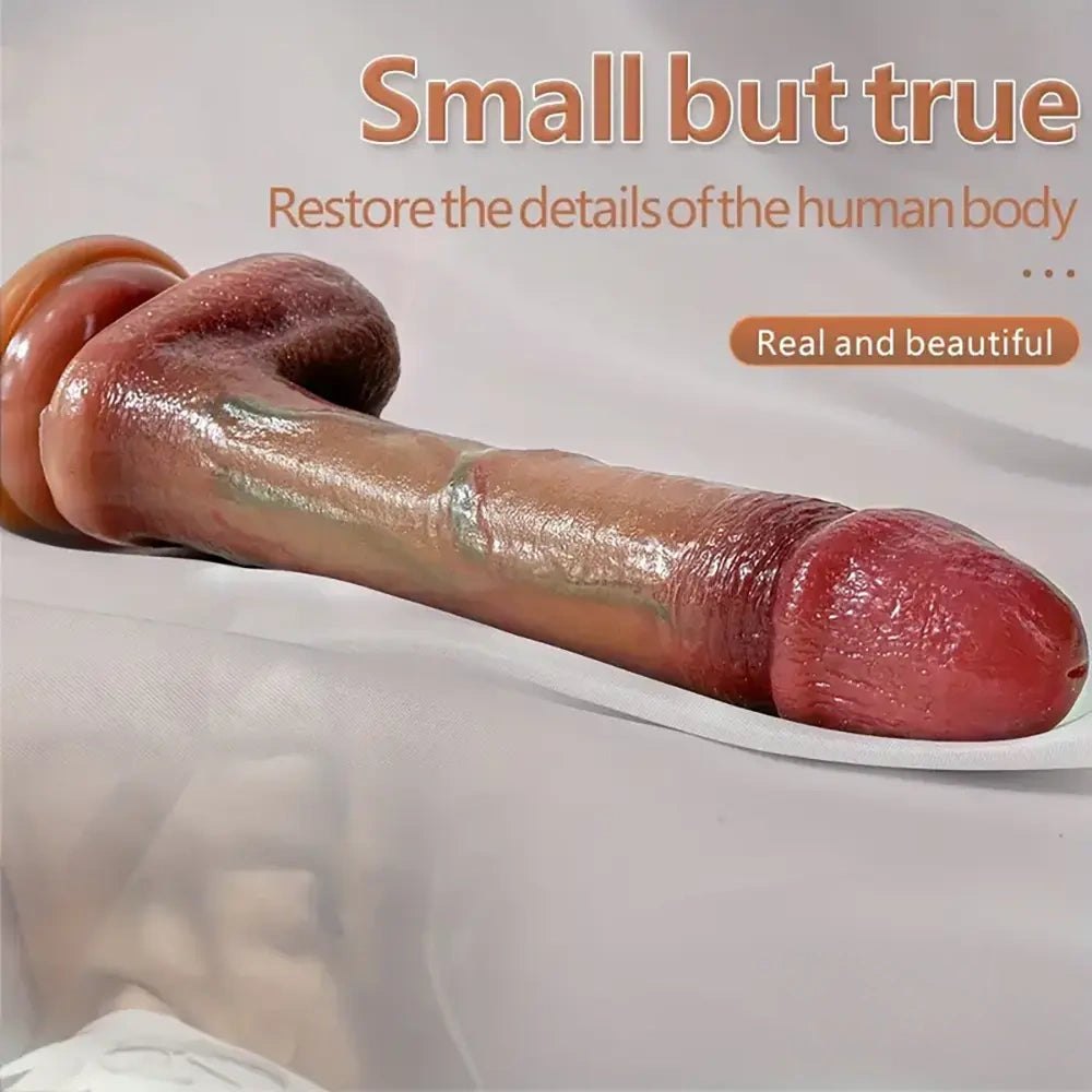 Flesh tone petite suction cup dildo, photo 7