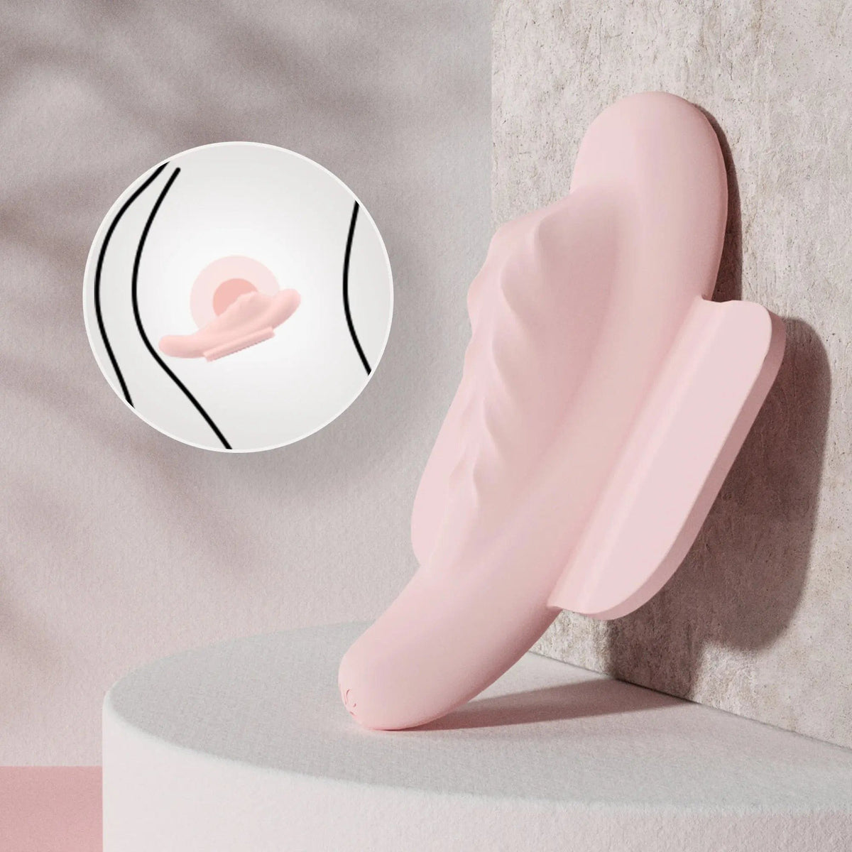 Pink wearable c-string panty vibrator, photo 5