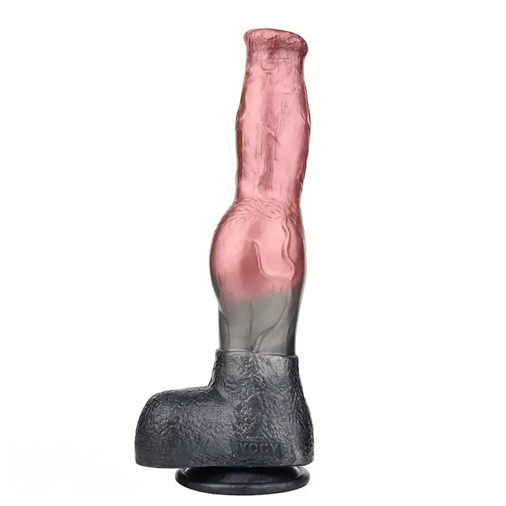 #2 silicone knotted animal dildo