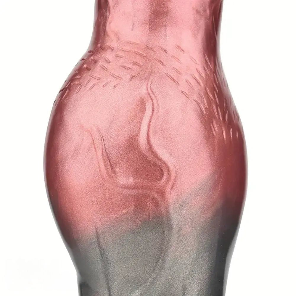 Silicone knotted animal dildo, photo 10