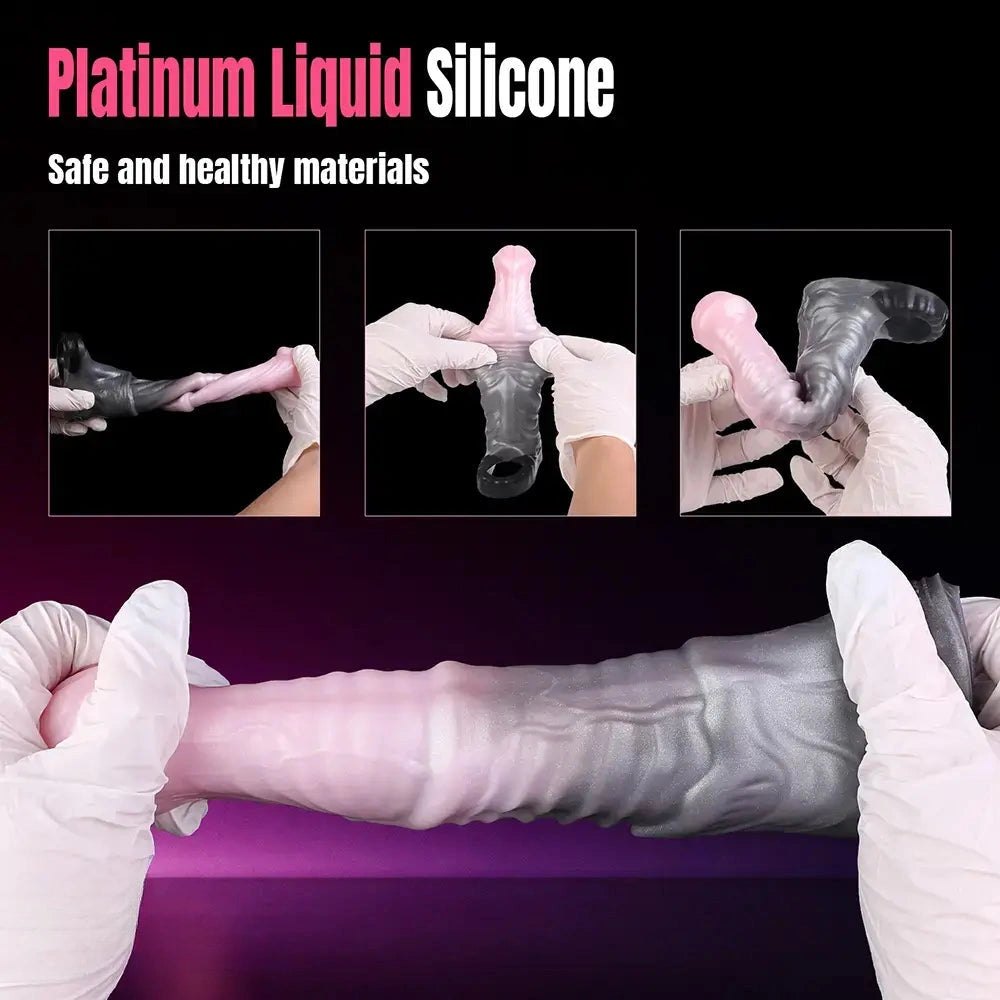 Pink ombre penis sleeve, photo 8