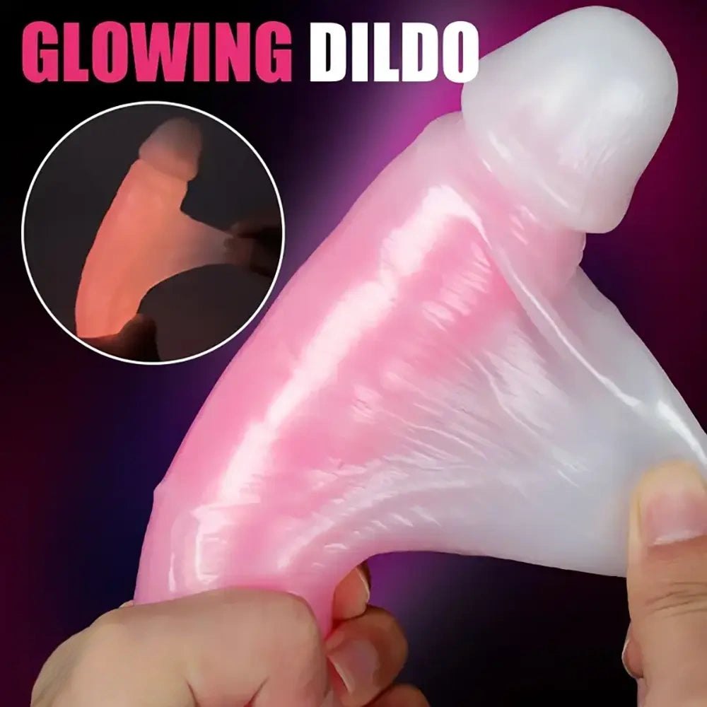 Pink realistic silicone dildo, photo 6