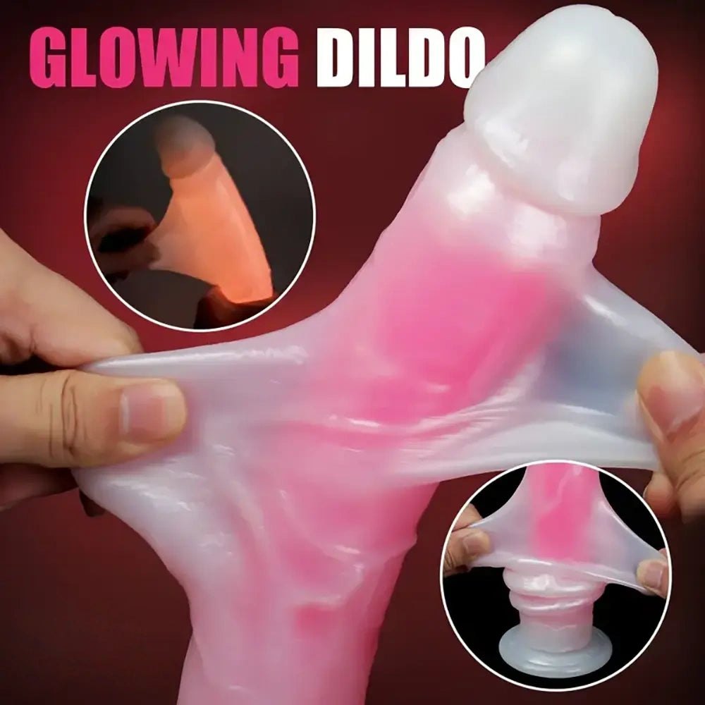 Pink realistic silicone dildo, photo 7