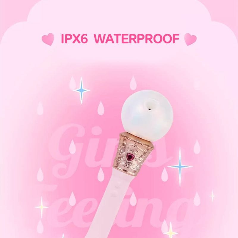 Pink split wand suction vibrator, photo 3